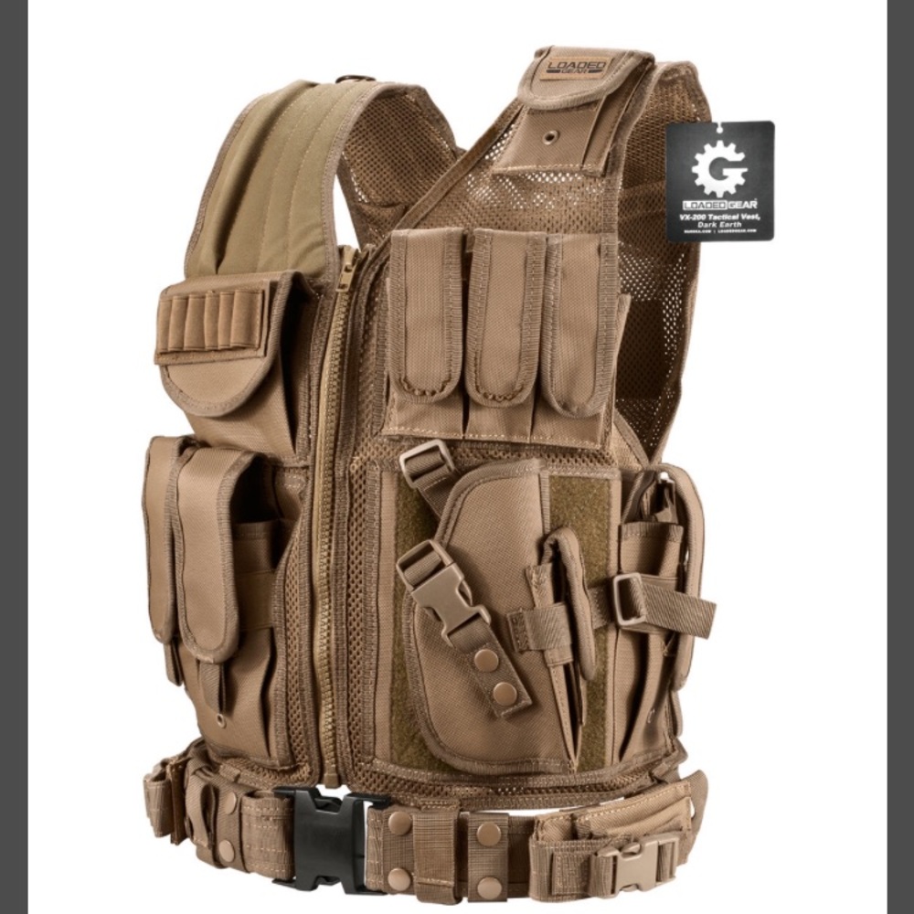 Men's tactical vest nwt