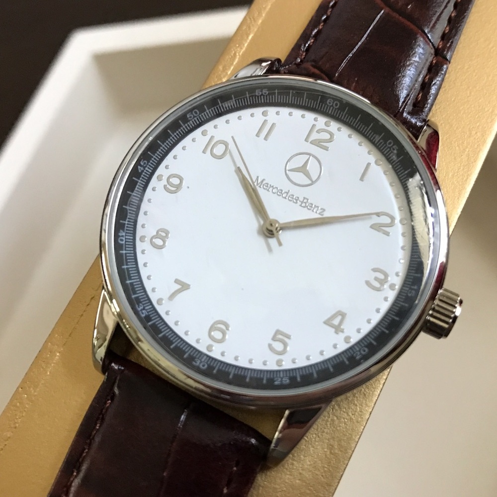 Mercedes Benz fashion dress watch