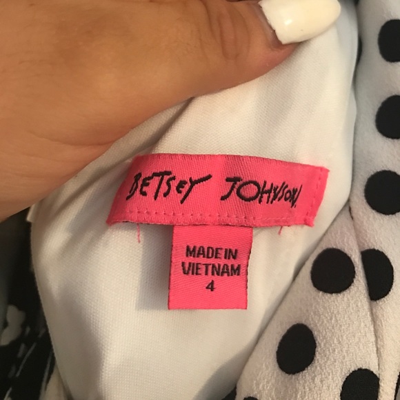 Betsey Johnson polkadot dress - Picture 3 of 3