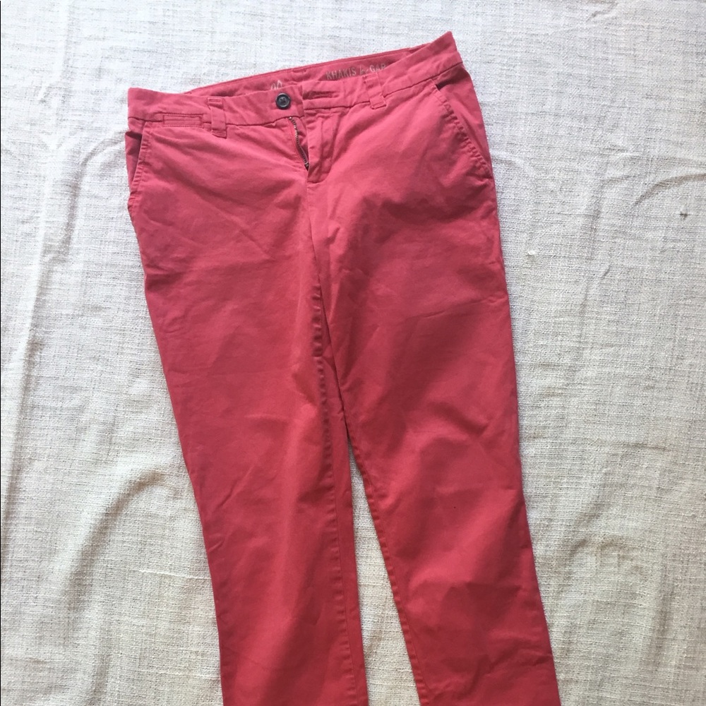 Nantucket Red khakis by Gap