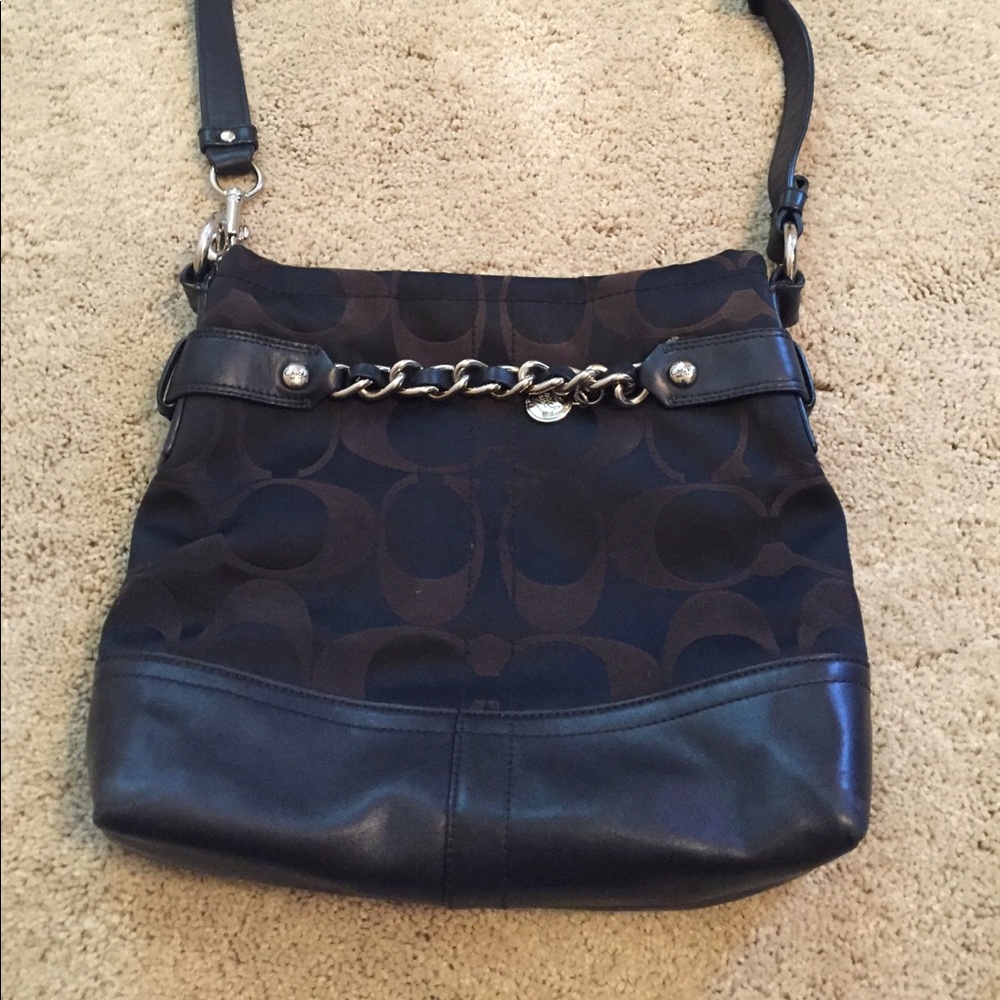 Authentic Coach crossbody purse