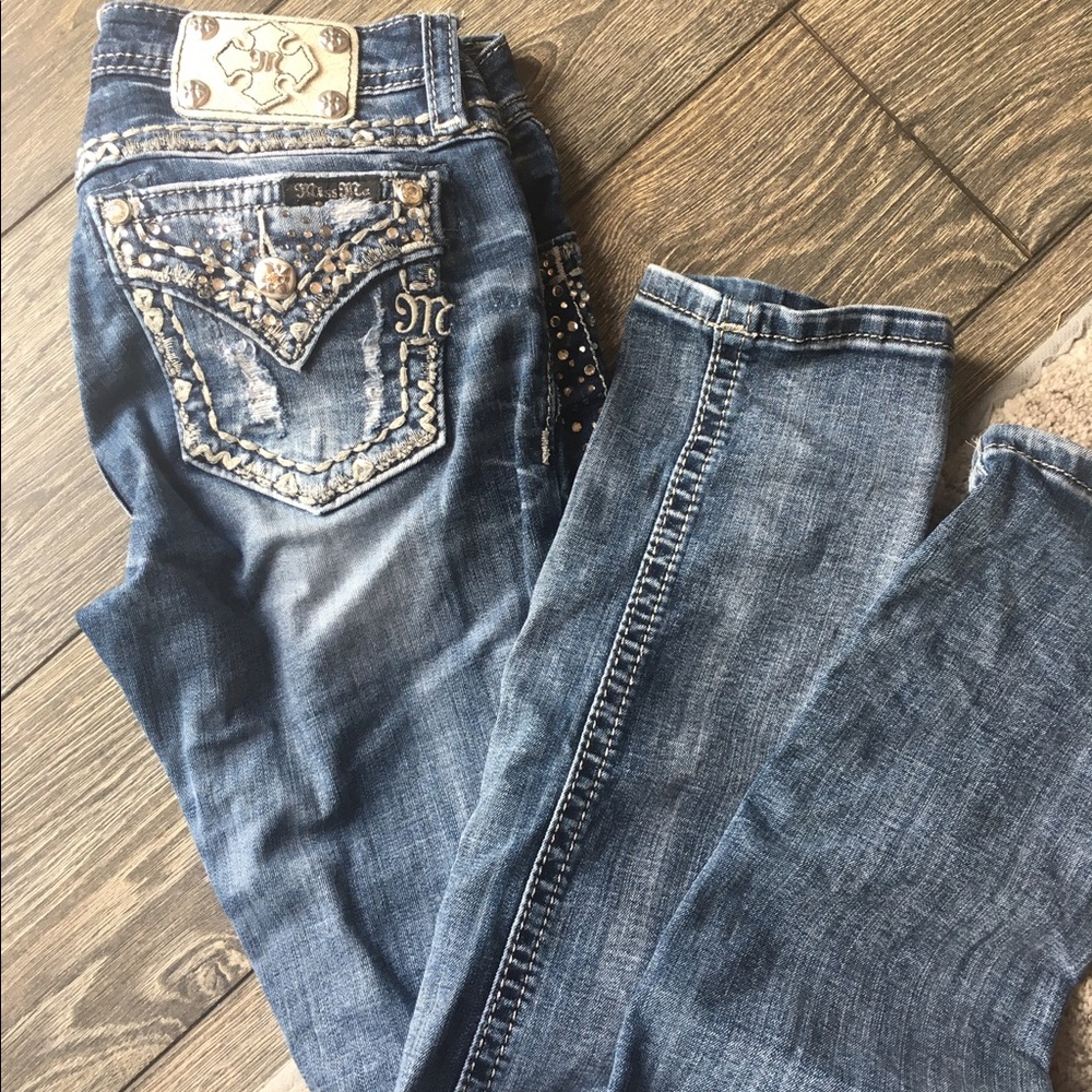 Miss Me jeans - youth size 14 skinny