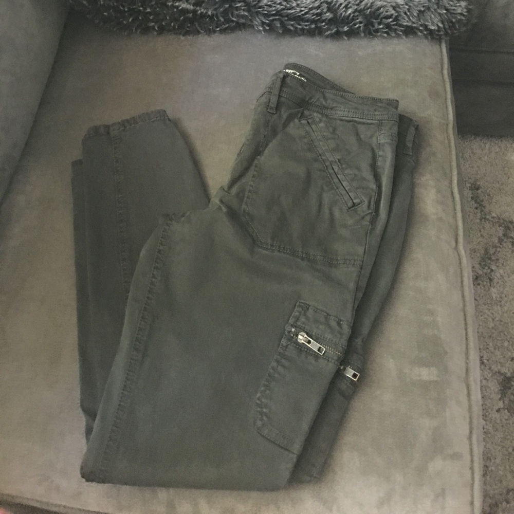 Oliver green skinnys