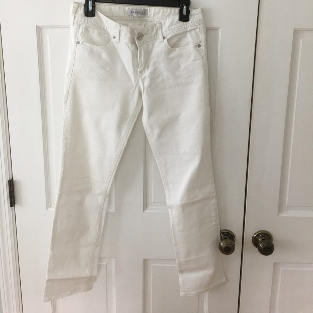 Express Cropped Skinny Jean size 4