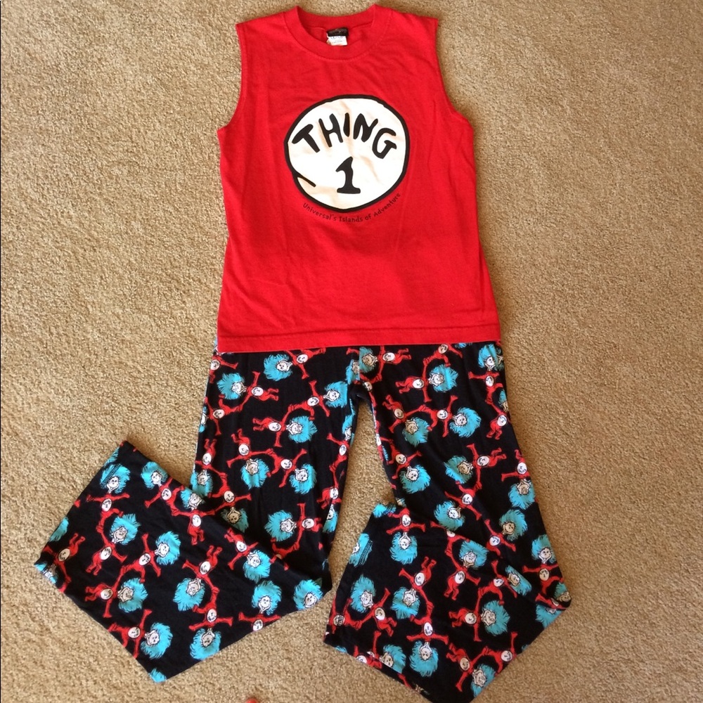 Dr. Seuss Thing 1 pajama set! 👏🏼