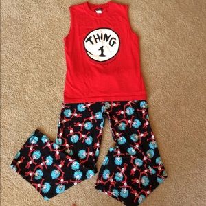 Dr. Seuss Thing 1 pajama set! 👏🏼