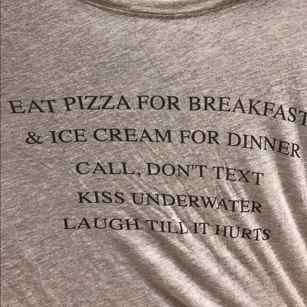 Wildfox words tshirt