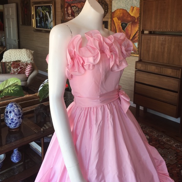 Dresses Baby Pink Civil War Style Prom Dress Hoop Poshmark