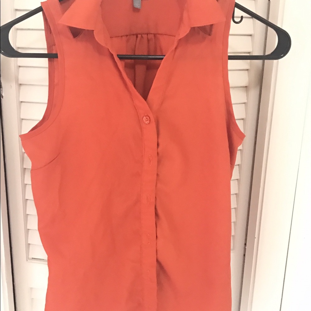Charlotte Russe orange top