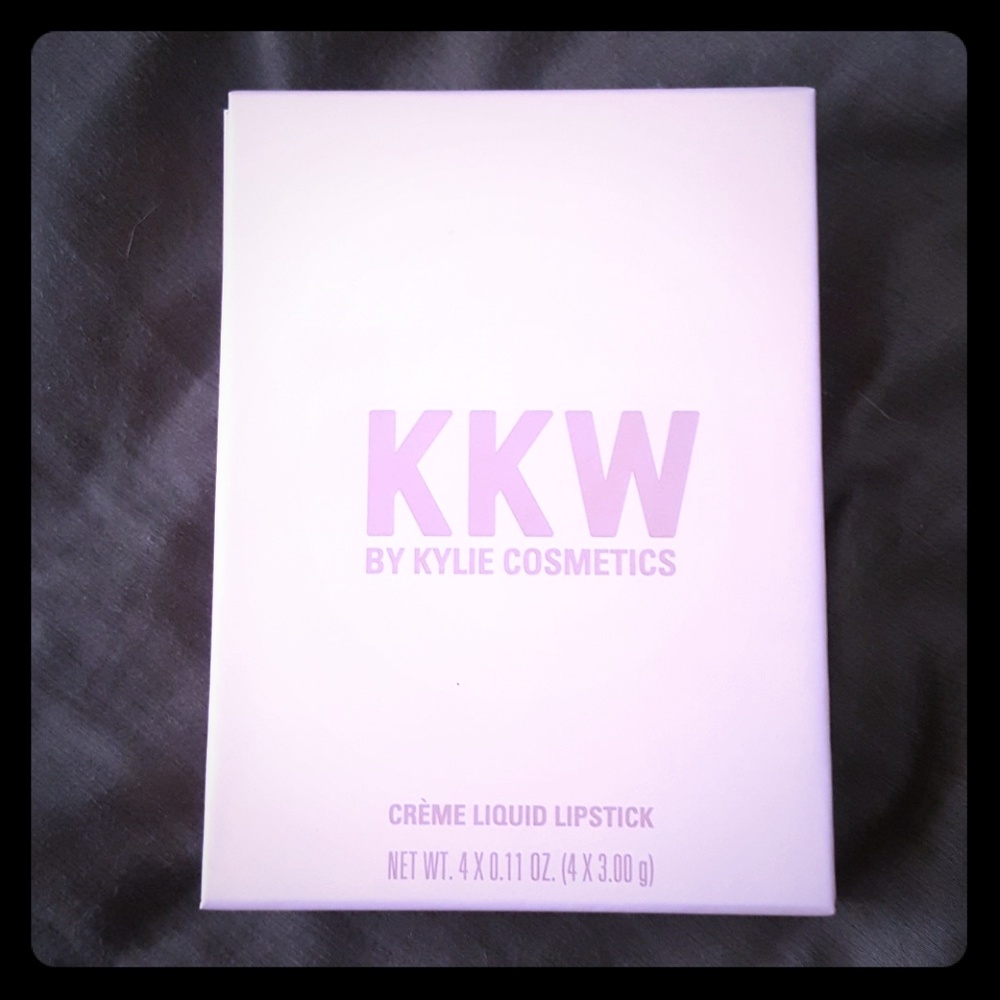 KKW limited edition creme lipstick set