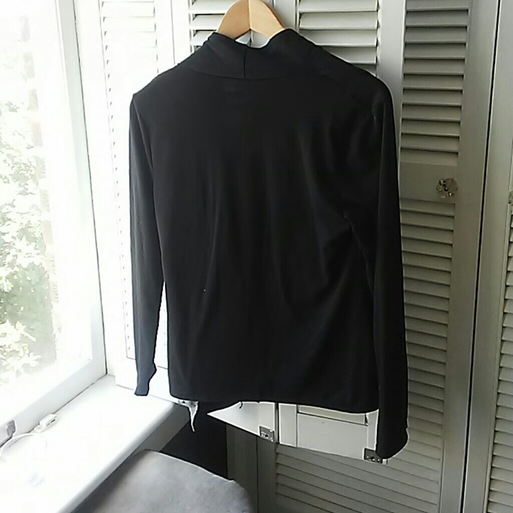 Black and Gray Moto style jacket - Picture 3 of 3