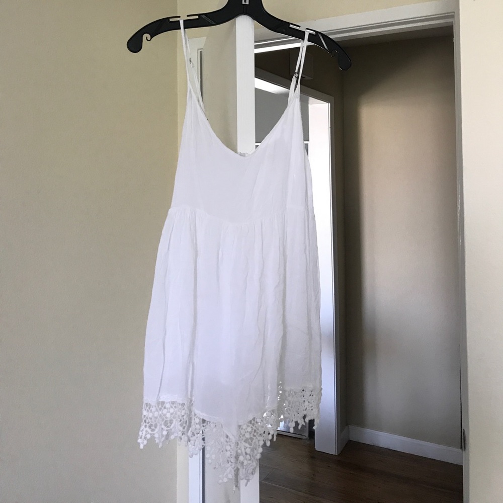 White summer romper