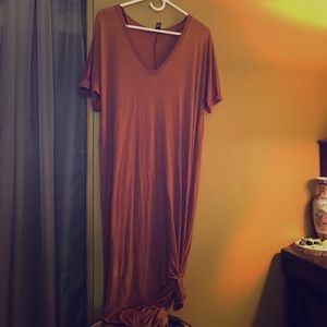 Maxi t shirt dress