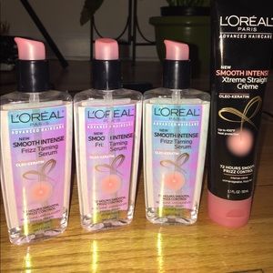 L'Oreal Intense Frizz Taming Serums3.4O&Creme5.1oz