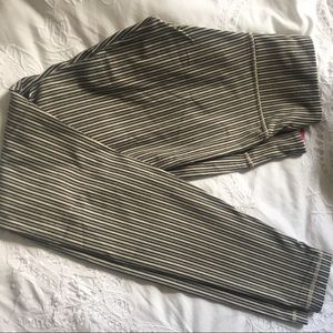 Lululemon- rare skinny vertical stripe pants