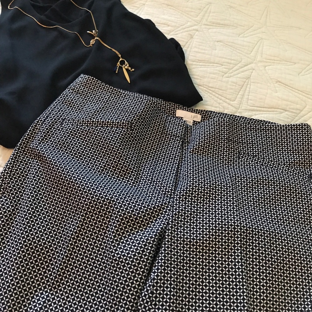 J Jill Petite Ankle Pants- 6P (fits more like 4P)