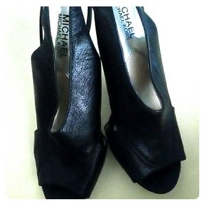 Michael kors sling back heels