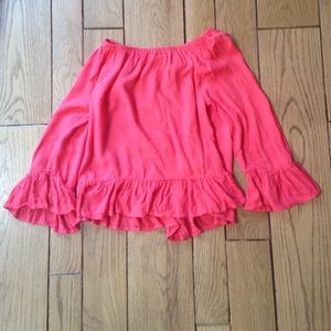 Off the shoulders blouse