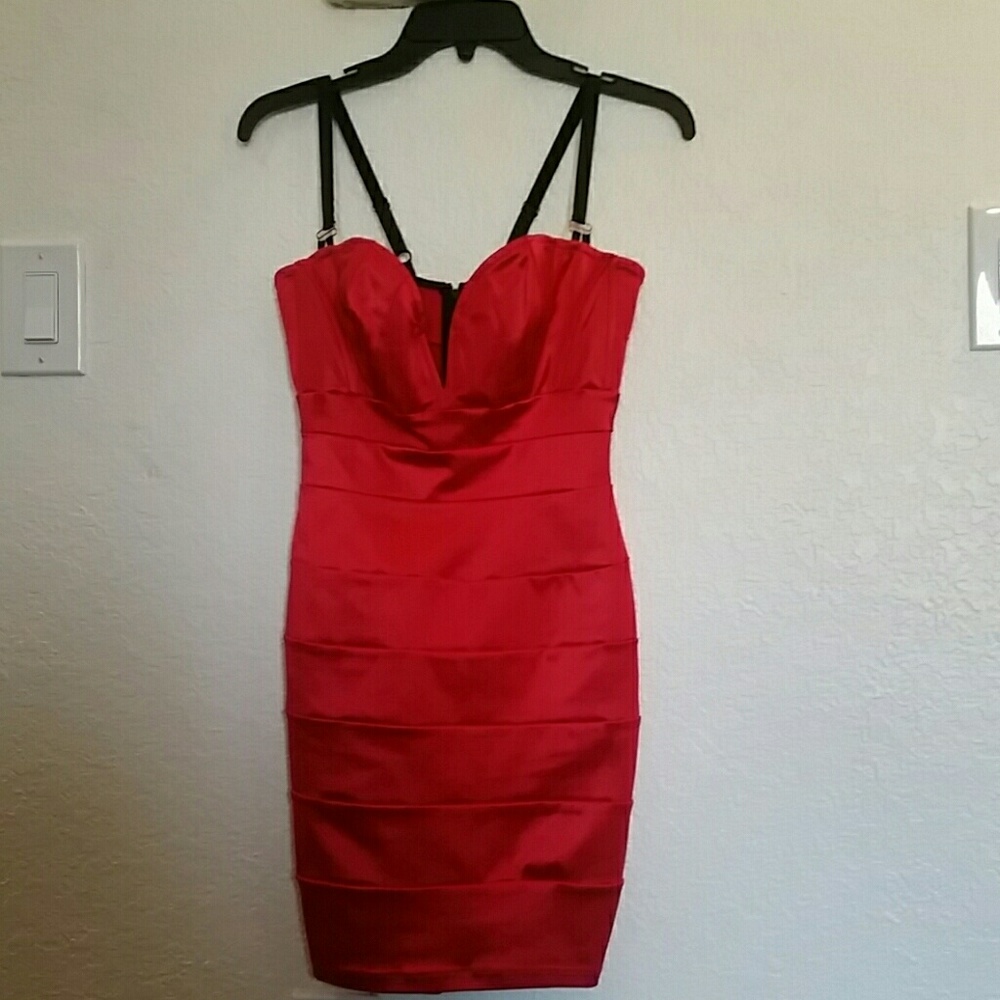 RED HOT Mini Dress by Mark Wong Nark
