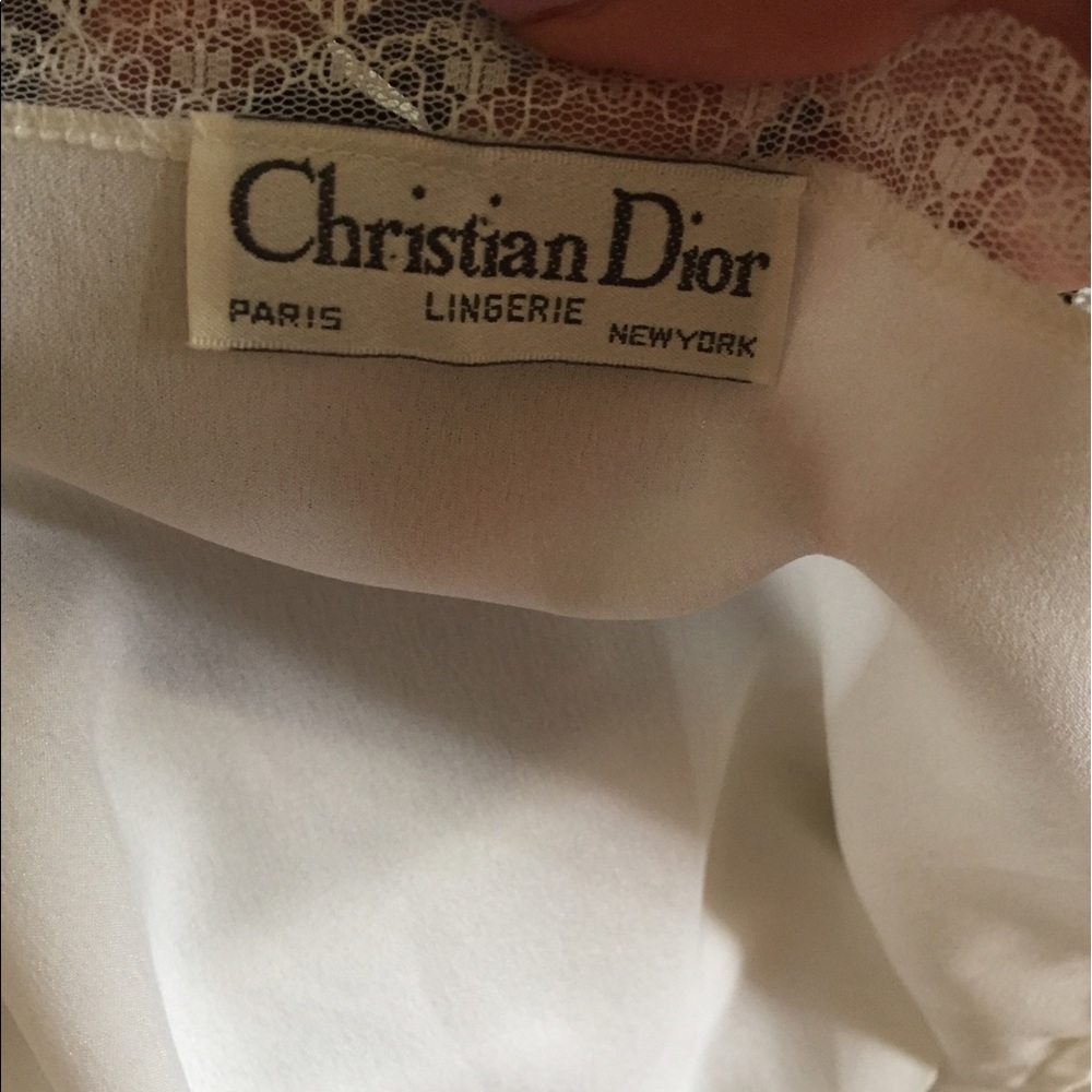 Vintage Christian Dior silk nightgown