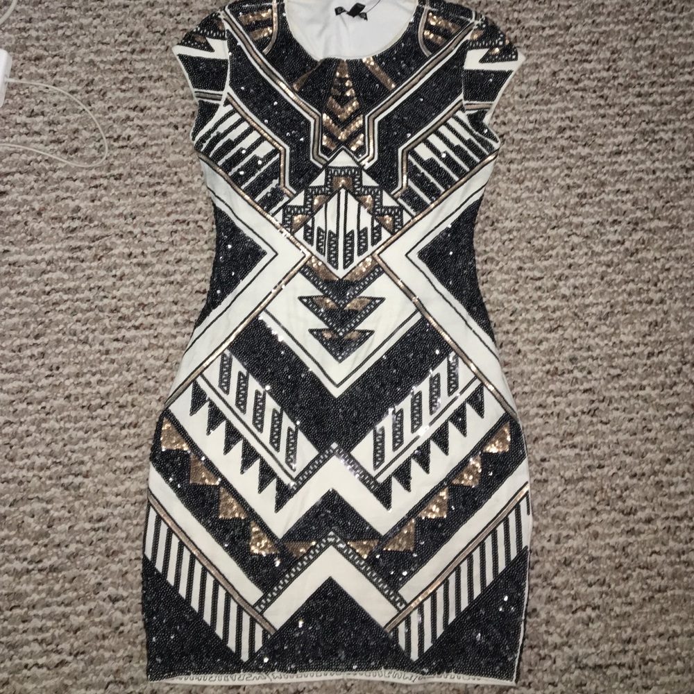 Sequence dress from Express