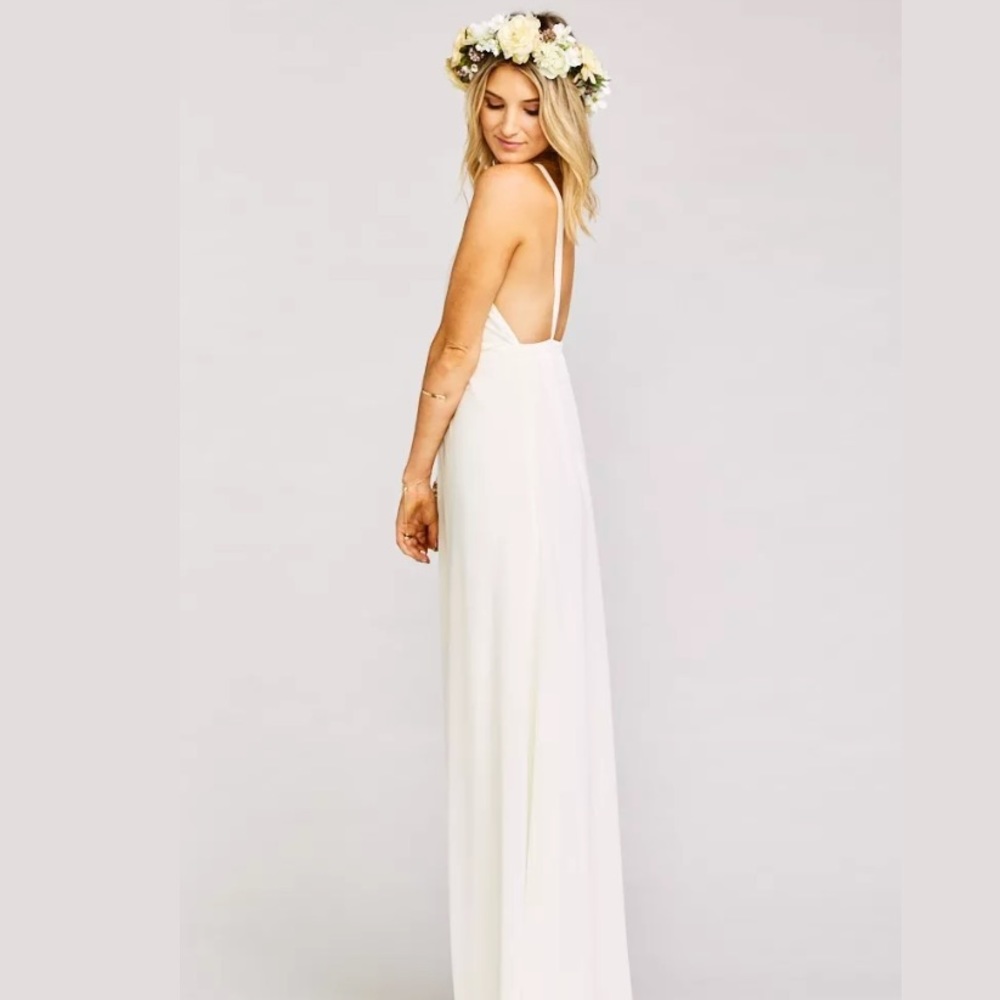 Show Me Your Mumu Amanda Dress Wedding Cake White - Picture 2 of 7