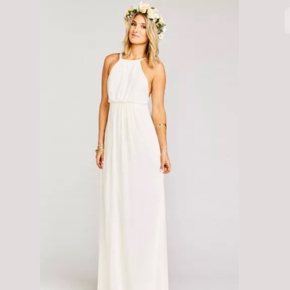 Show Me Your MuMu Dresses & Skirts - Show Me Your Mumu Amanda Dress Wedding Cake White