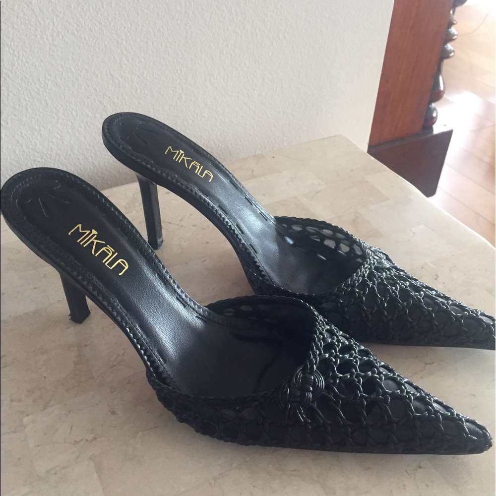 Mikala sexy mule heels
