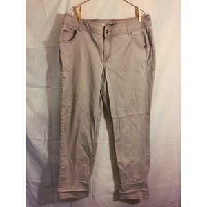 Lane Bryant Skinny Jeans Tan