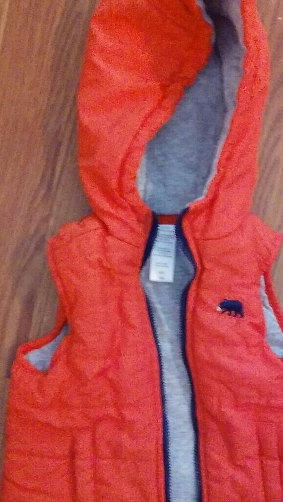 Orange Toddler Vest