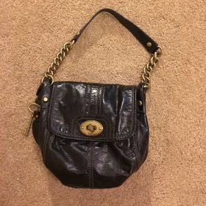 Fossil Genuine Leather Shoulder Bag
