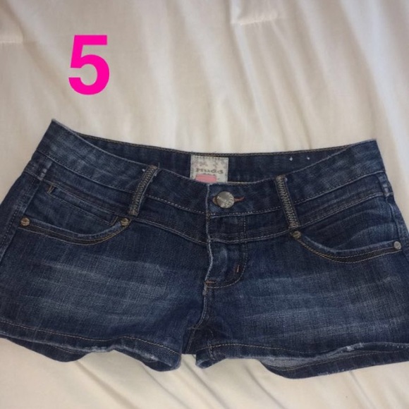 DENIM SHORTS - Picture 7 of 8