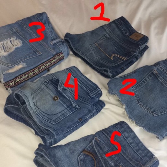 DENIM SHORTS - Picture 8 of 8