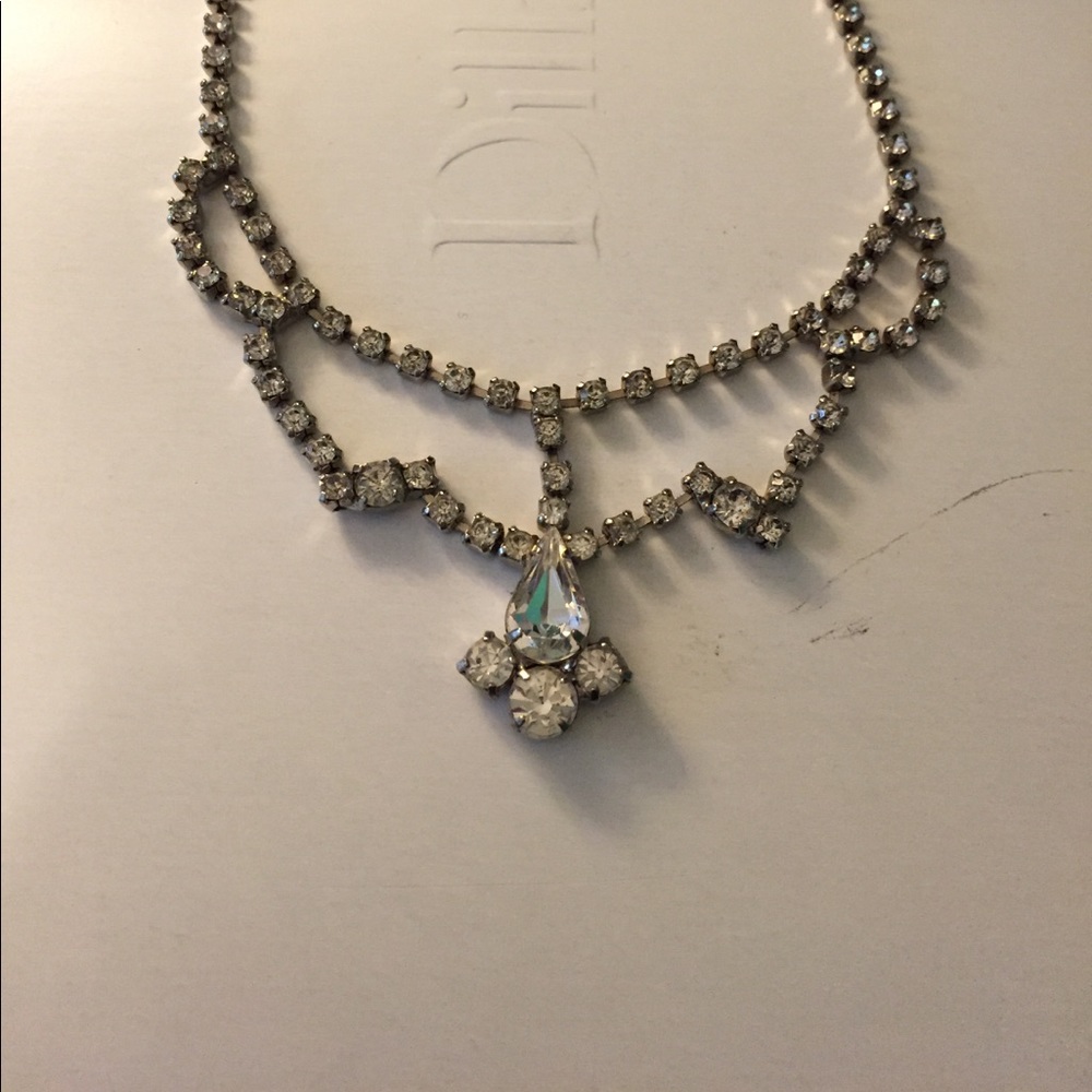 Vintage rhinestone necklace