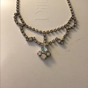 Vintage rhinestone necklace