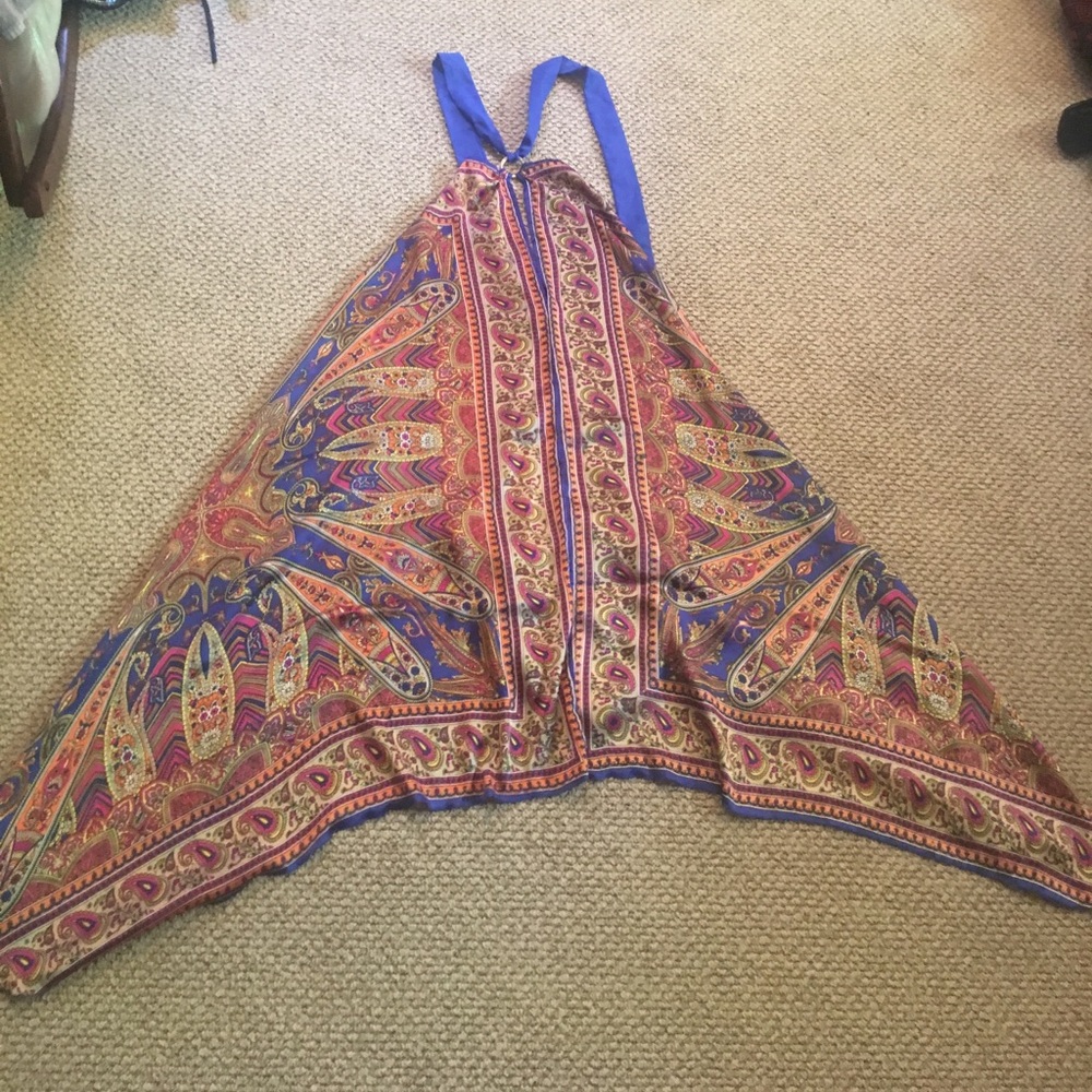 Bohemian keyhole butterfly dress