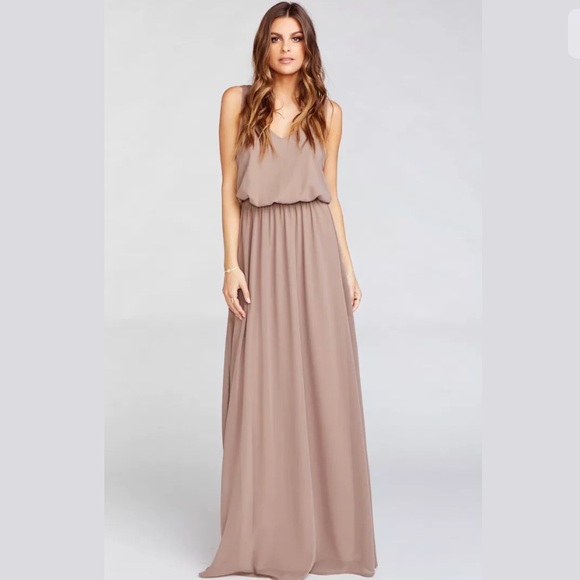Show Me Your MuMu Dresses & Skirts - Show Me Your Mumu Kendall Vback Maxi Dress Dune XS