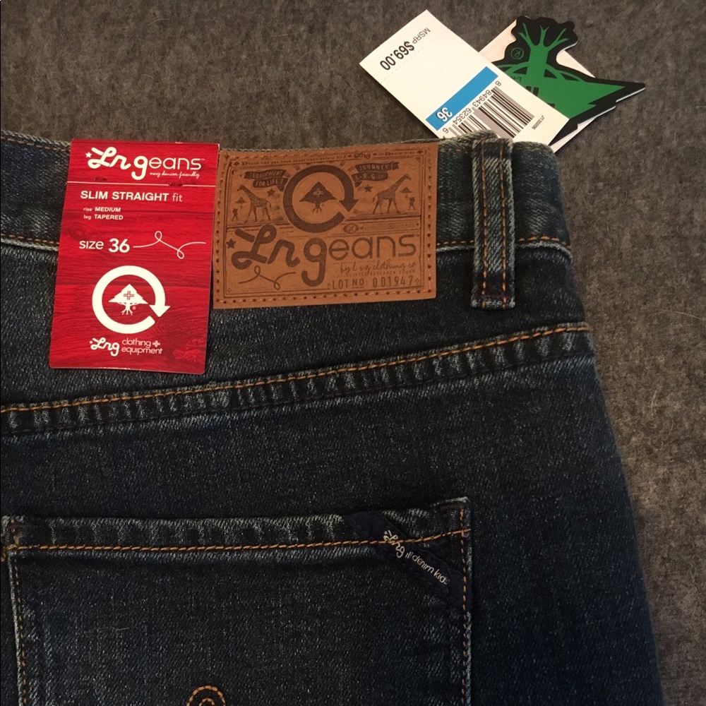 NWT LRG Slim Straight Fit Jeans
