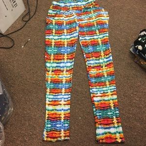 Colorful legging pants