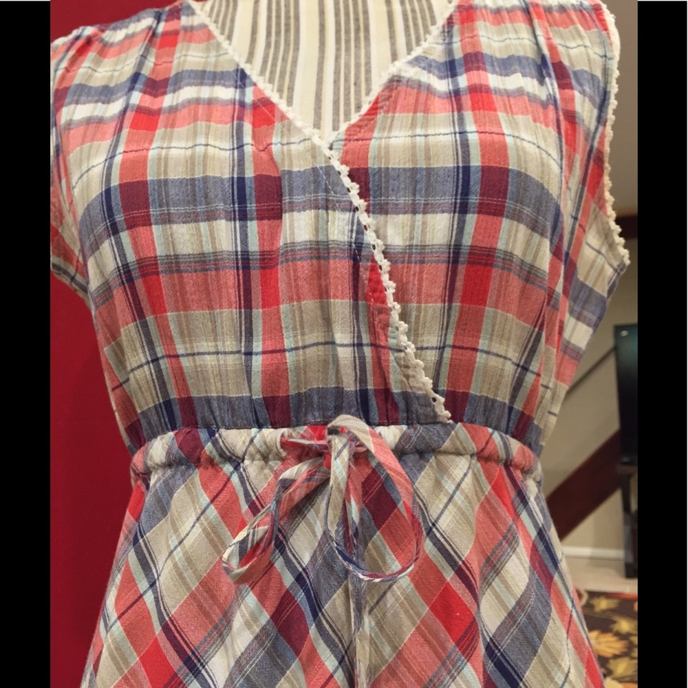 Eddie Bauer Red White Blue Dress