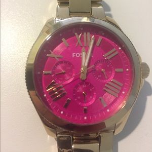 Fossil all stainless steel Gold watch