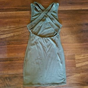 Olive Green Dress