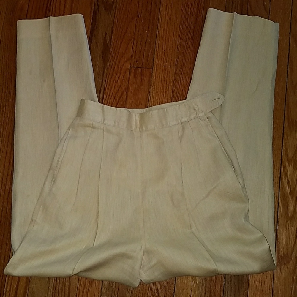 BEAUTIFUL Tahari 100% Linen Pants