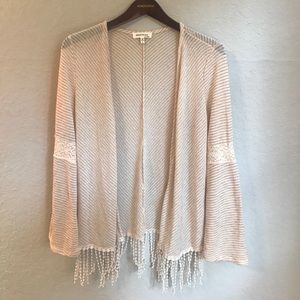 Bell Bottom Sleeve Cardigan
