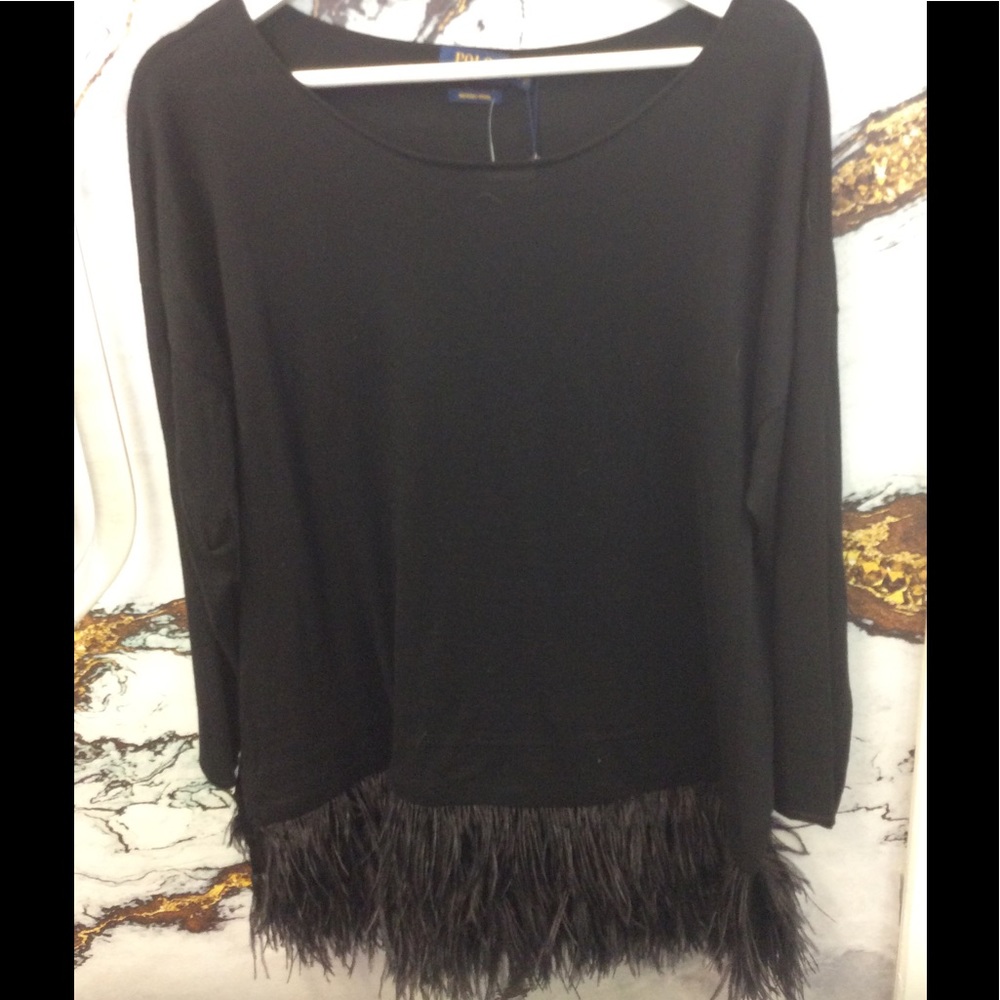 RL Black Feather Shirt