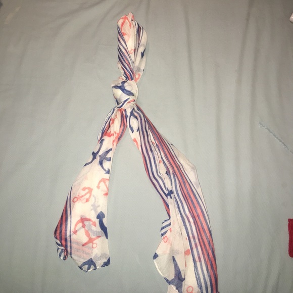 Never Worn Anchor Scarf - Picture 1 of 2