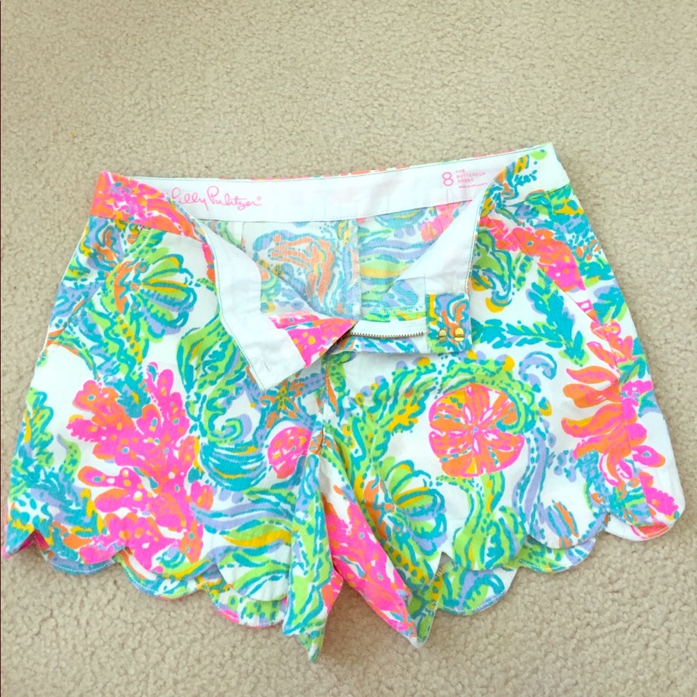 Lilly Pulitzer buttercup shorts