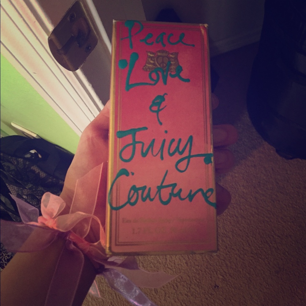Full Size Peace Love and Juicy Couture