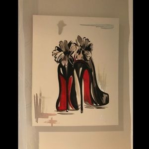 Christian Louboutin Canvas Painting