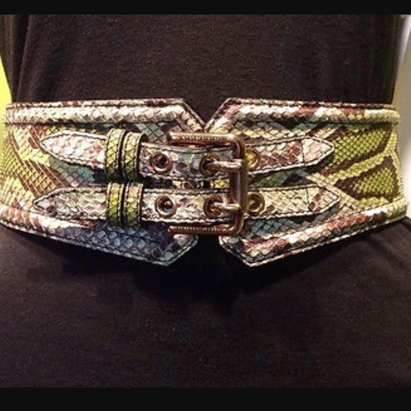 Authentic snake skin Burberry Prorsum Belt NWOT